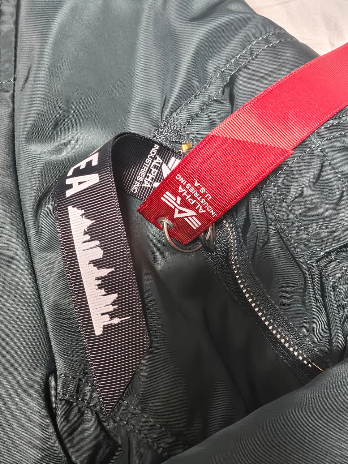 알파인더스트리 리버시블 ma1 봄버 자켓 M 상품이미지3