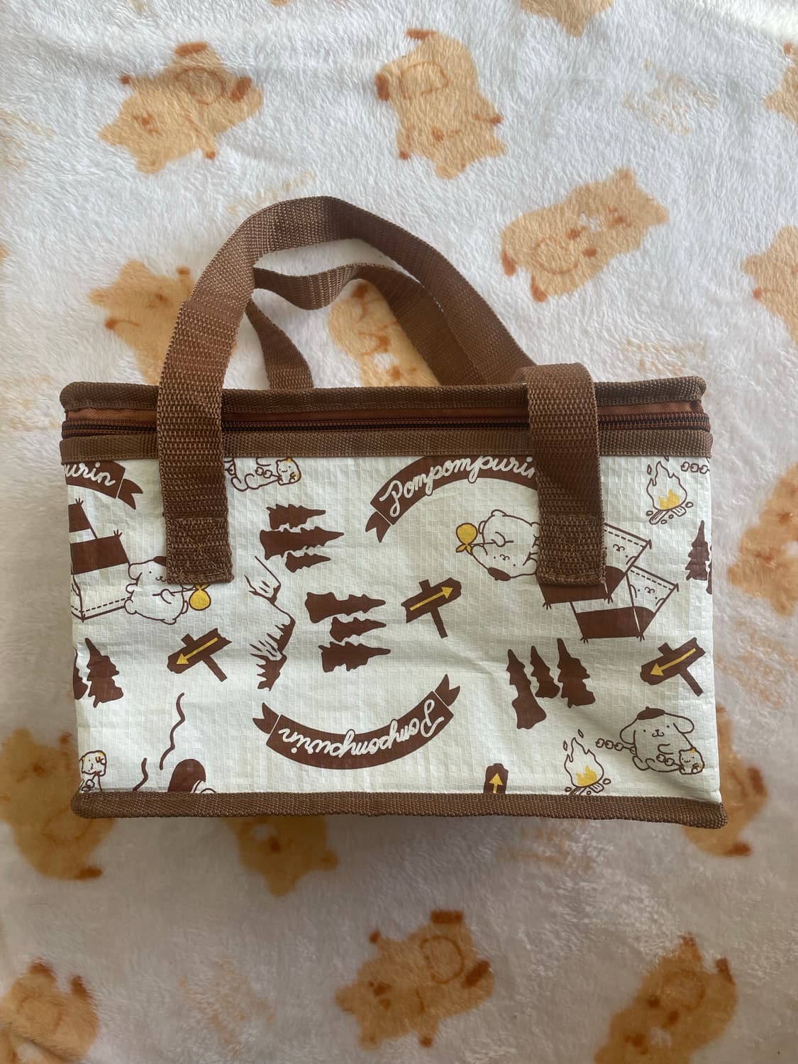 Sanrio 산리오 폼폼푸린 보냉백 💛🤎 상품이미지1