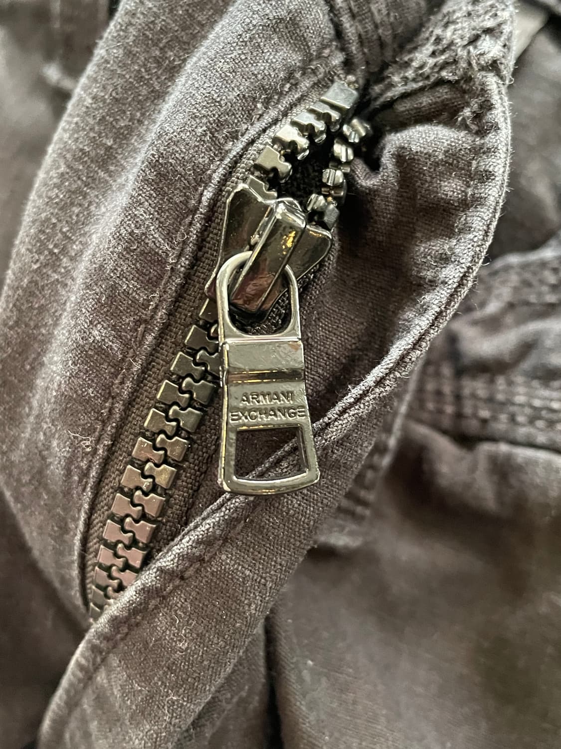 아르마니 익스체인지 블랙 카고 반바지 상품이미지6