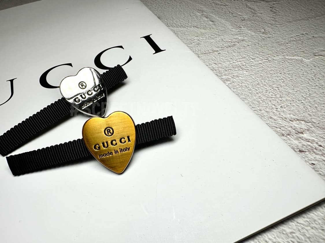 구찌 빈티지 헤어핀 골드 상품이미지9