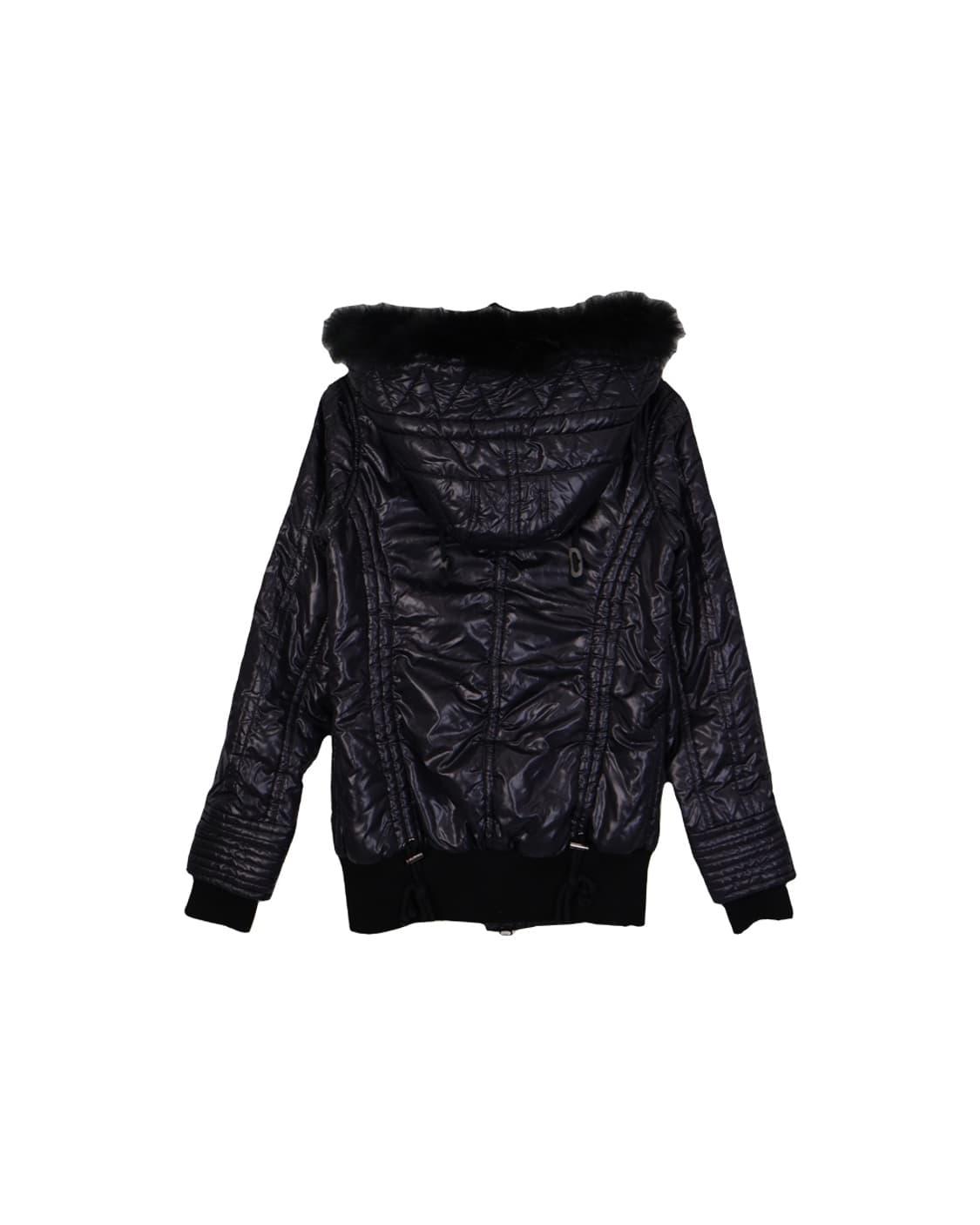 HEAVEN and Earth Black Puffer Jackets 상품이미지6