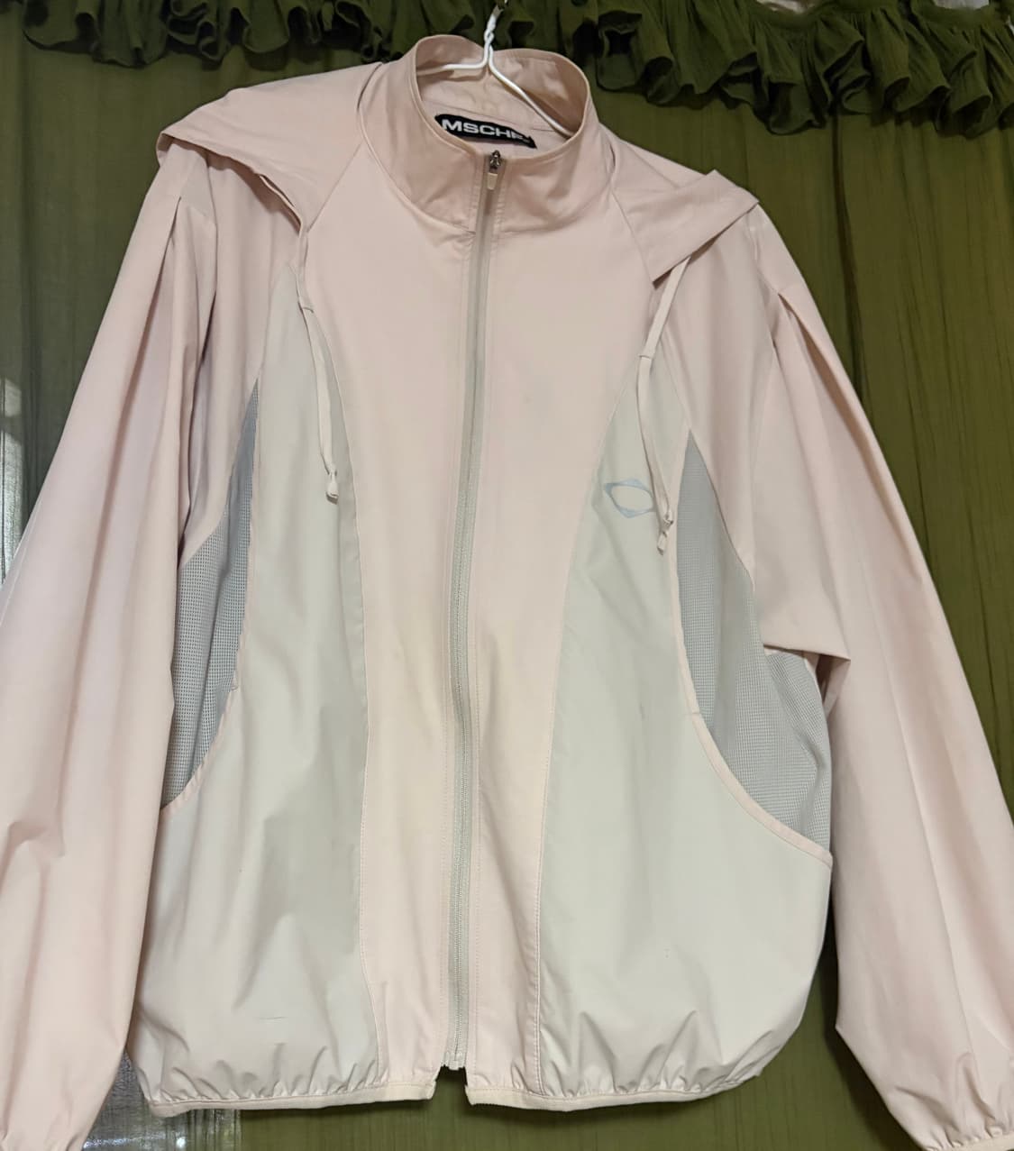 (W) 미스치프 SS 컬러블록 윈드브레이커 베이지 상품이미지2