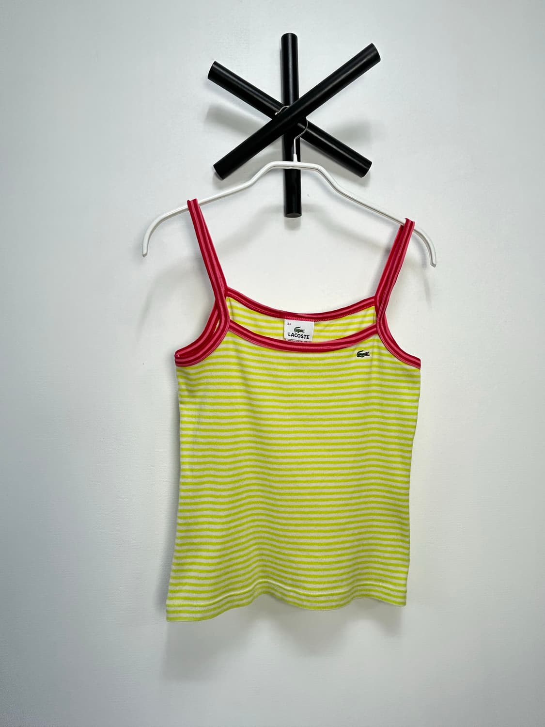 라코스테 슬리브리스 탱크탑 나시 상품이미지1