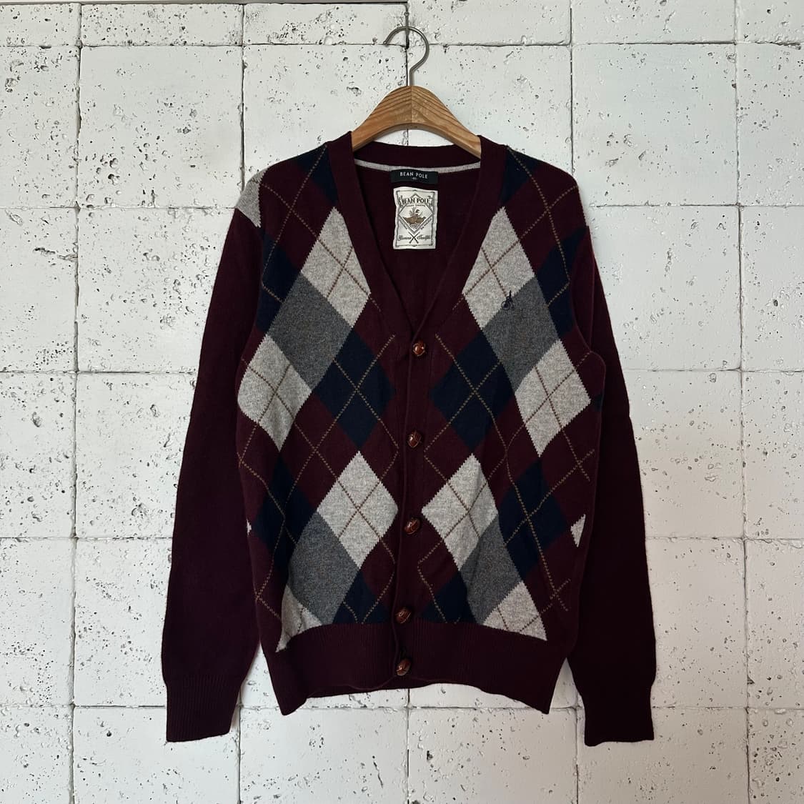 100 빈폴 버건디 가니건 상품이미지1