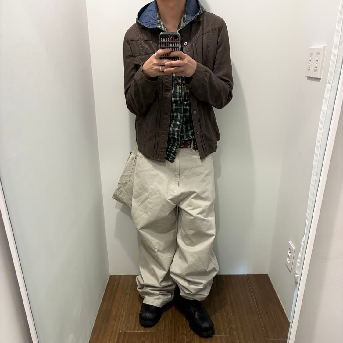 Pintuck Cargo Field Shirt Jacket 상품이미지1