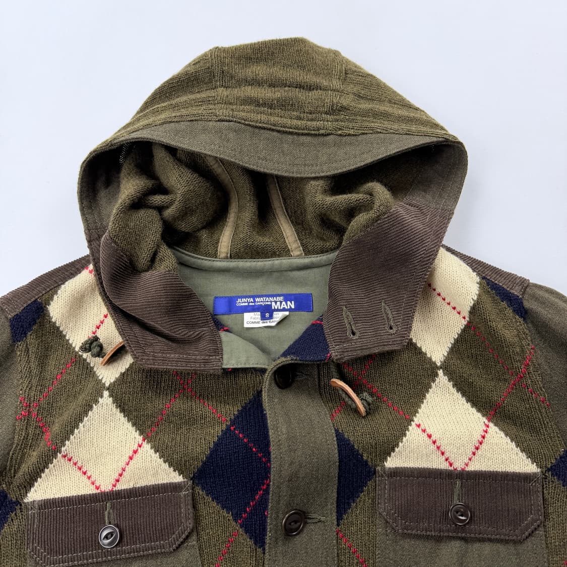 꼼데가르송 준야와타나베 11aw 니트 자켓 상품이미지4