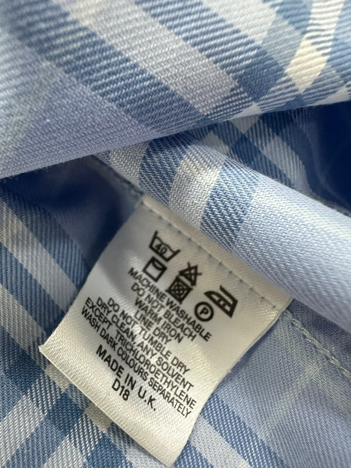 버버리 남성 남방 상품이미지6