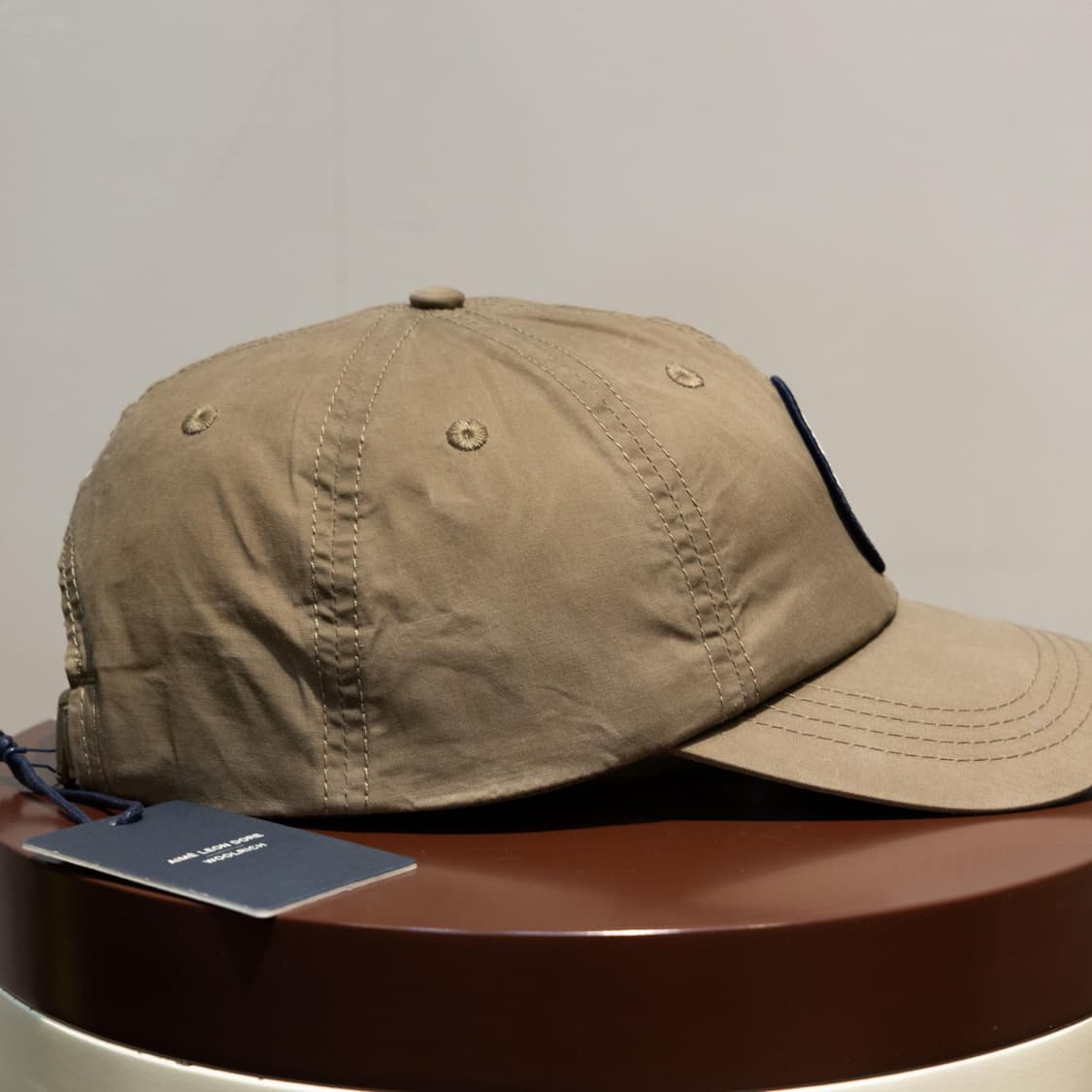 AIME LEON DORE x WOOLRICH WAXED COTTON HAT - KHAKI 상품이미지2