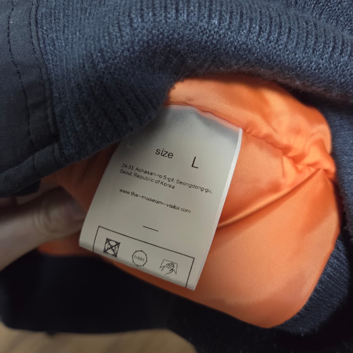 [L] 더뮤지엄비지터 플라워 항공점퍼 ma-1 봄버 상품이미지5