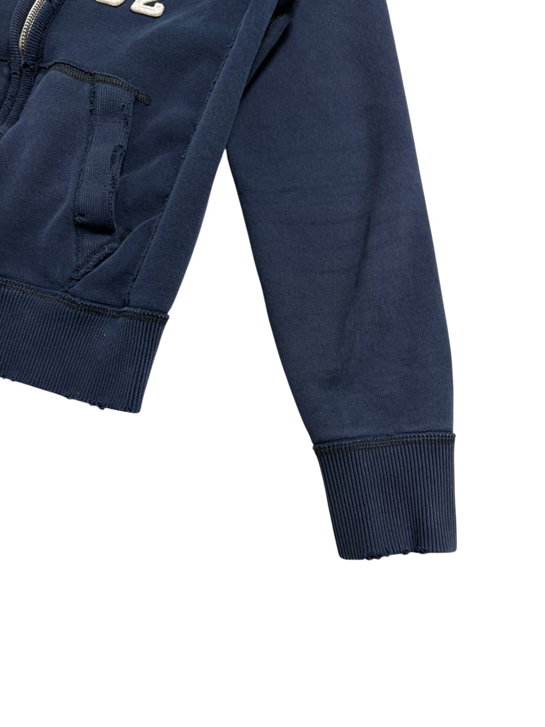 아베크롬비 앤 피치 로고 그래픽 네이비 후드 집업 상품이미지4