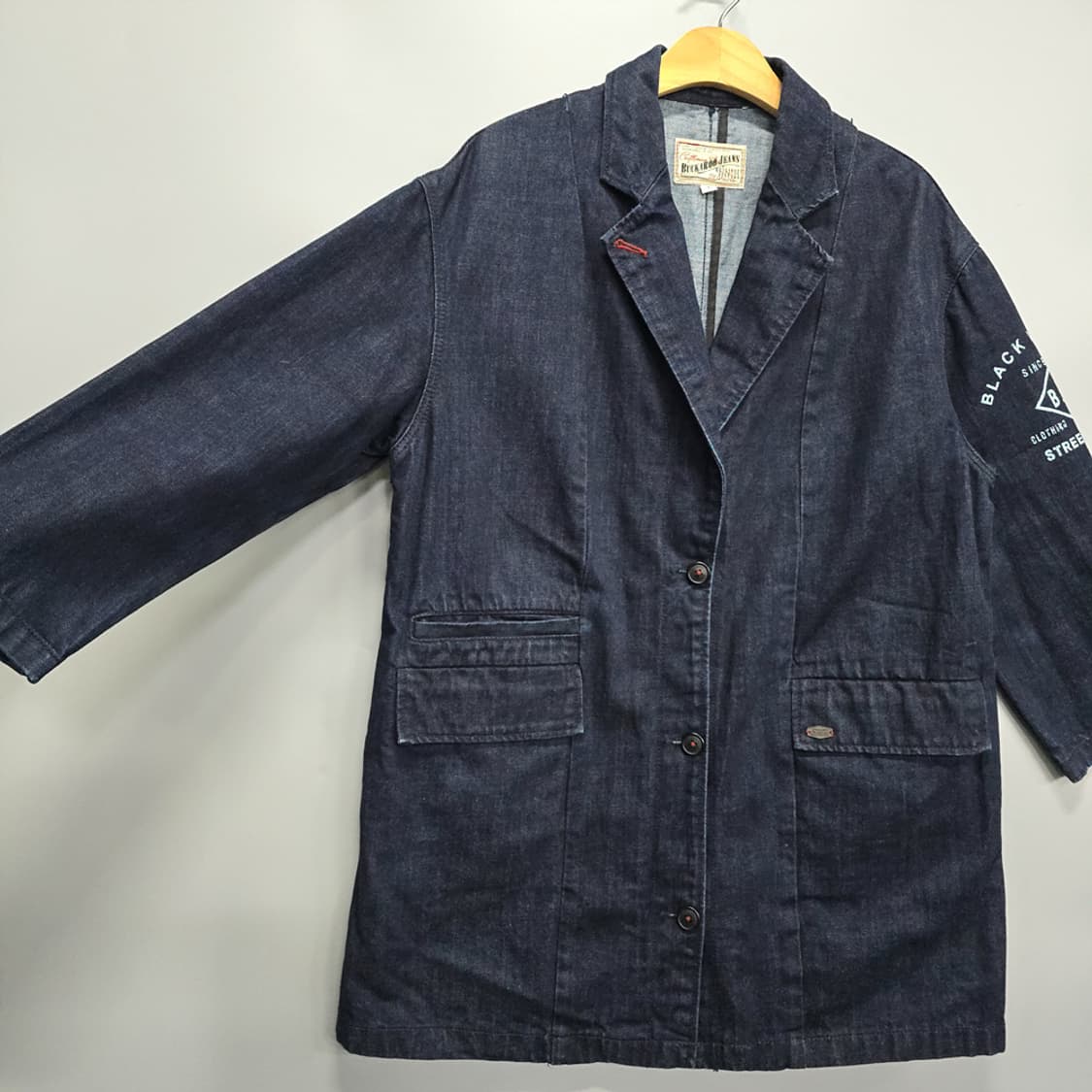 버커루(BUCKAROO) 데님 하프자켓 프리사이즈 상품이미지2