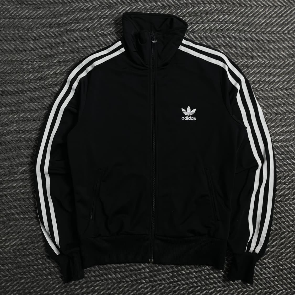 아디다스 우먼스 빅로고 트랙탑 져지 블랙y 4290 상품이미지3