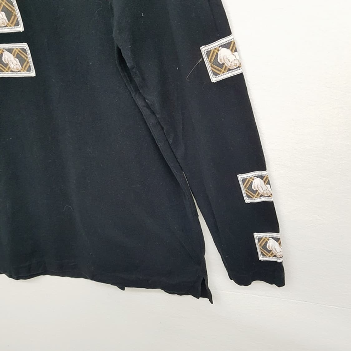 PINK HOUSE 후드 티셔츠 블랙 상품이미지4