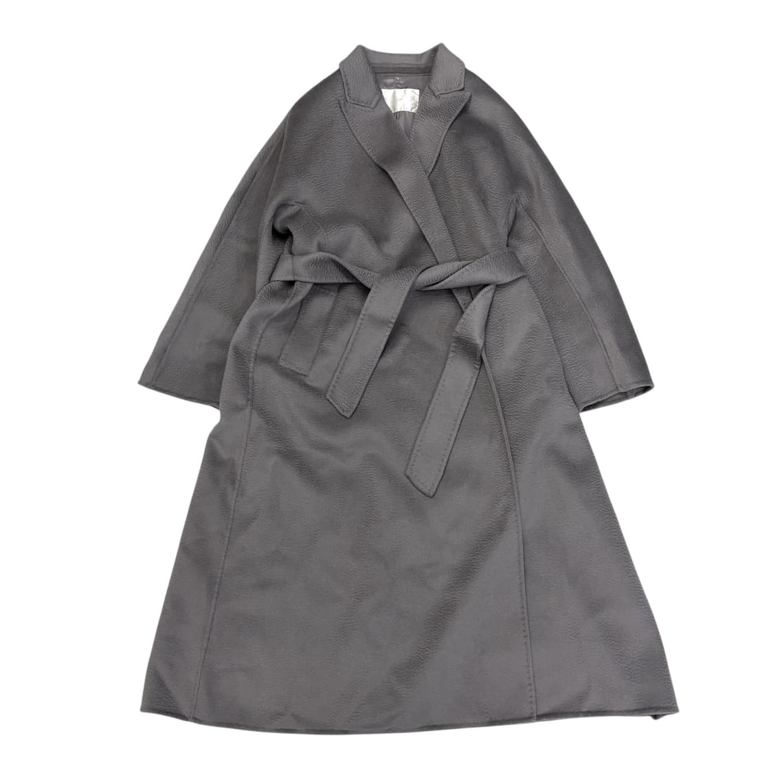 줄로그 울 캐시미어 벨티드 코트 상품이미지1