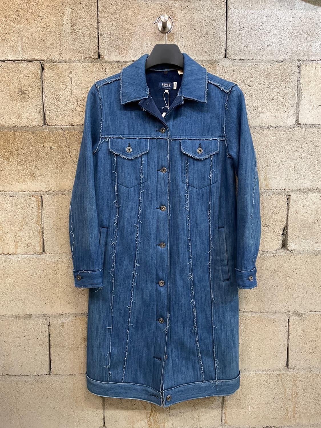 리바이스 메이드 앤 크래프티드 데님 트러커 트렌치 코트 상품이미지1