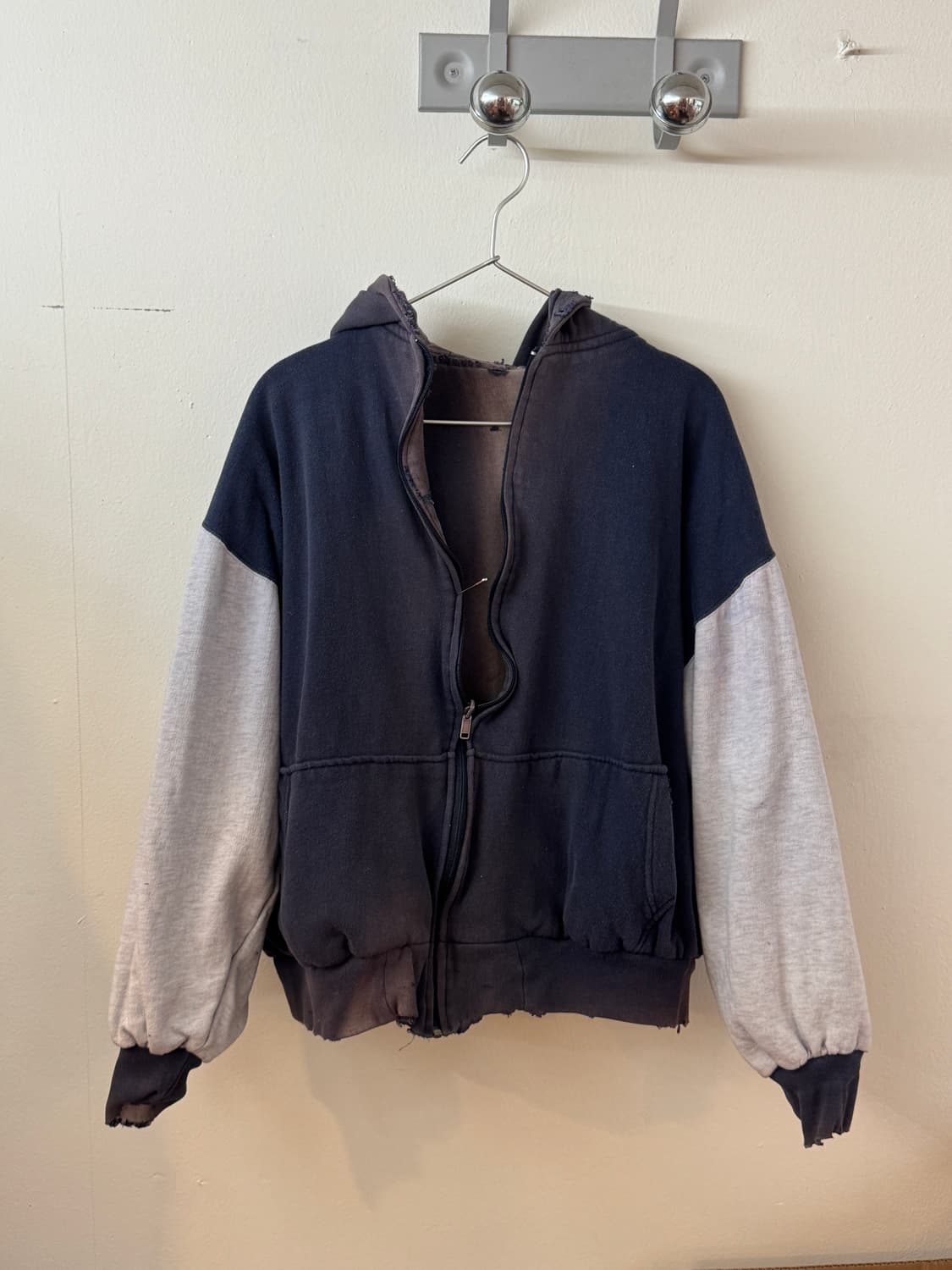 Sun bleached 80s double face hoodie 상품이미지9