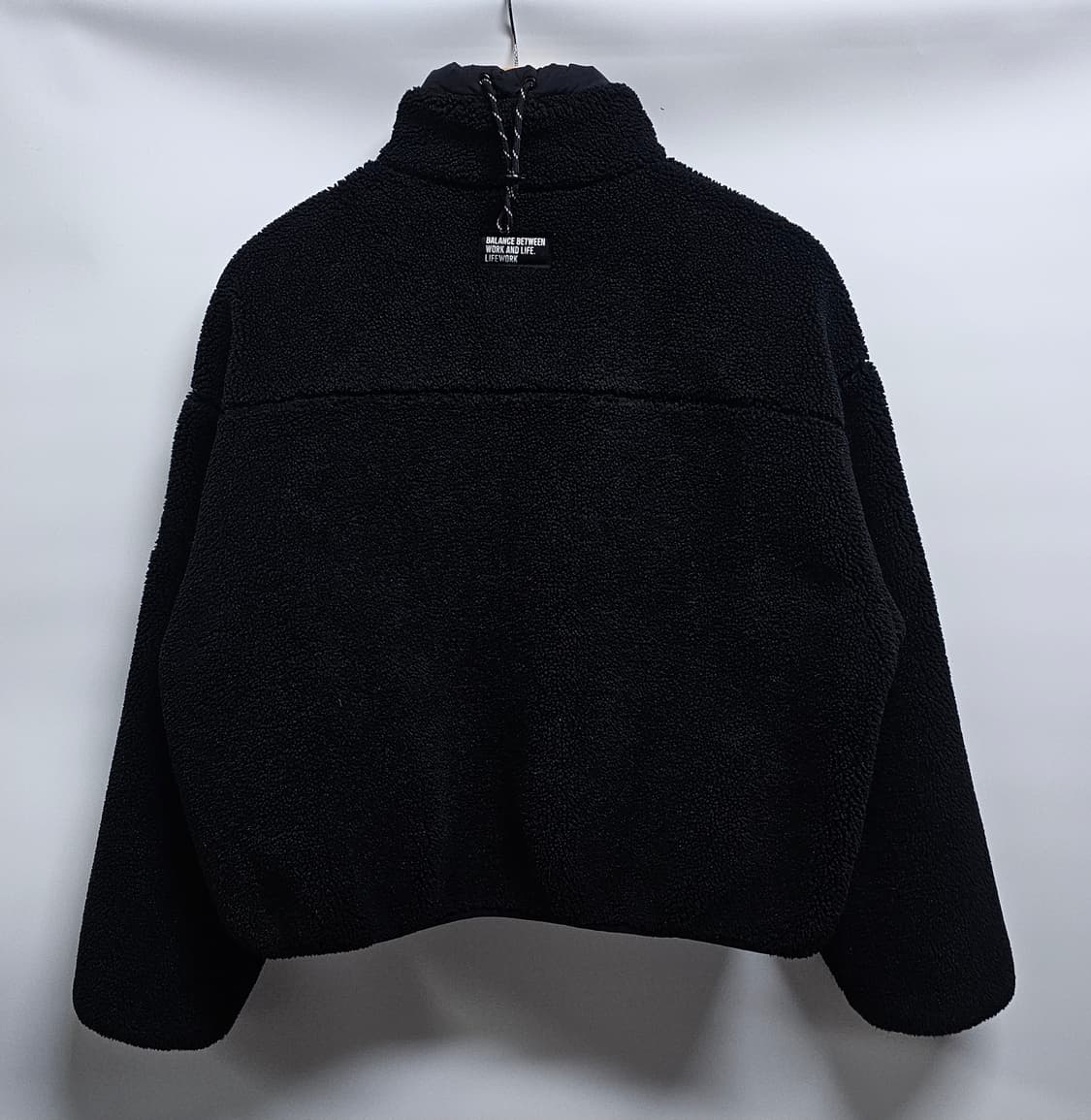 라이프워크 여성 플리스 자켓 블랙 S 상품이미지2