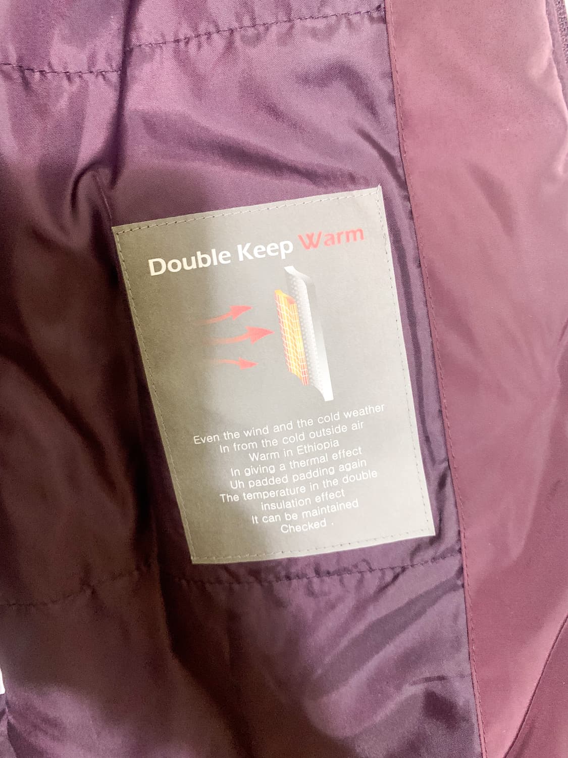 (새상품)Best Mountain 다운 패딩 점퍼 S 상품이미지7