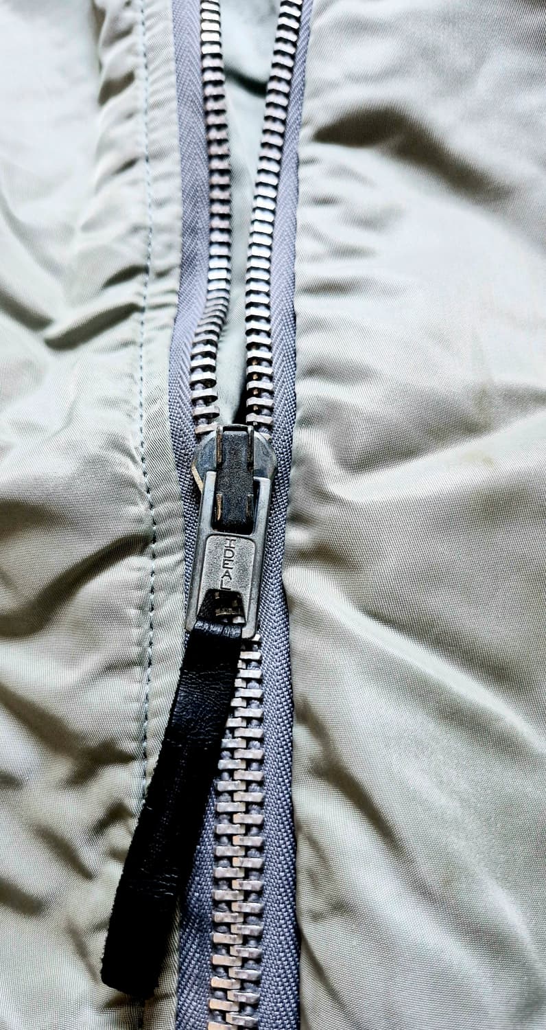 90's 알파인더스트리 N-3B 세이지그린 L 상품이미지7