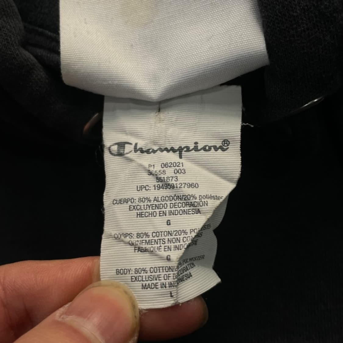 100 챔피언 후드티 상품이미지5