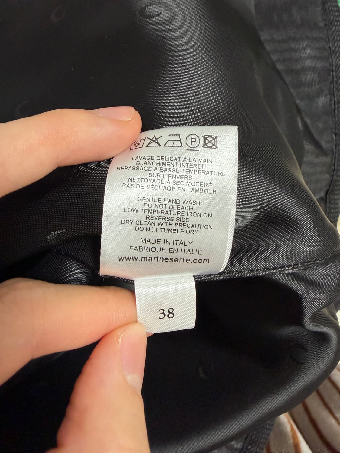 마린세르 문패턴 크롭자켓 상품이미지6