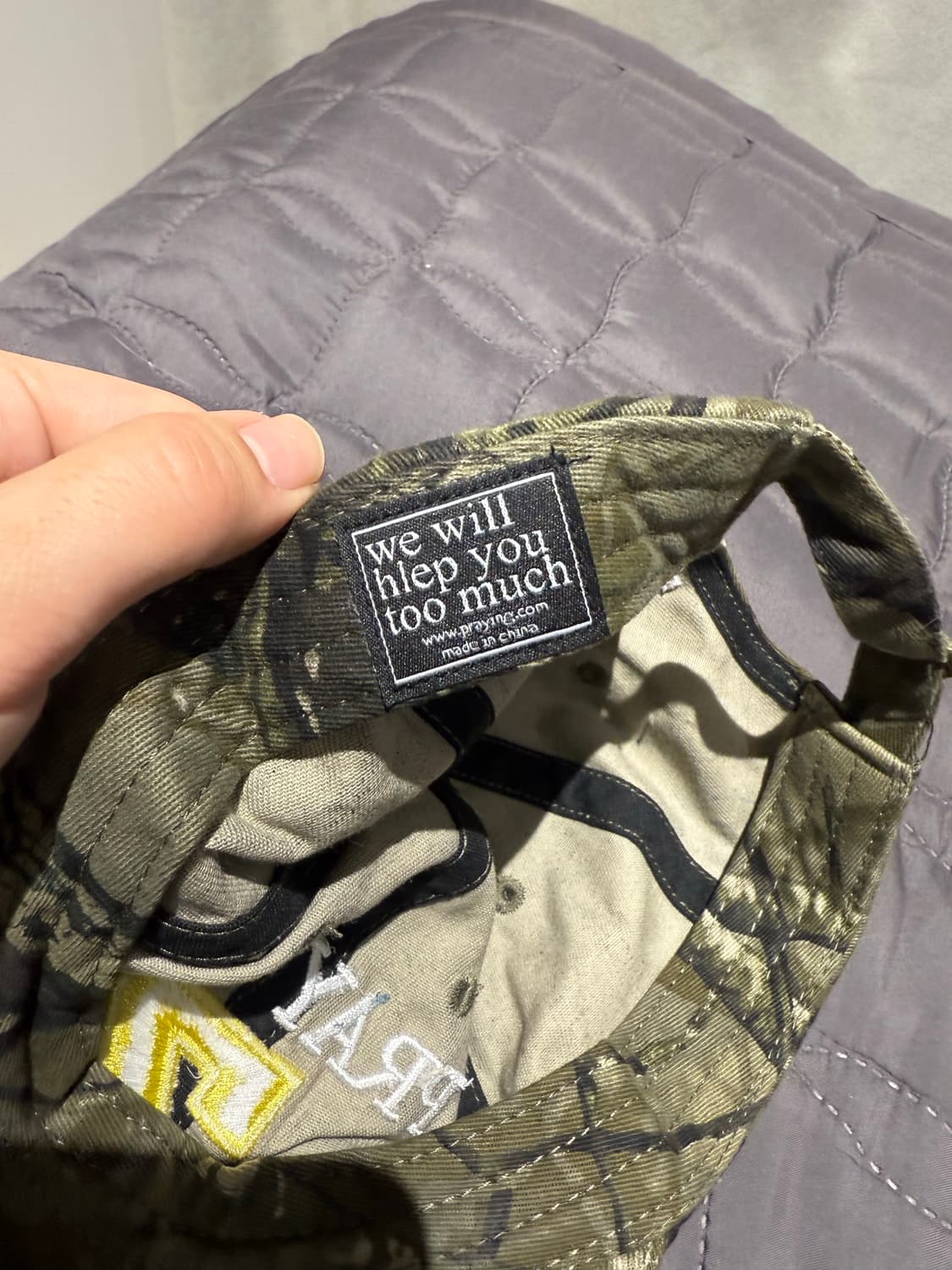 Praying 리얼트리 볼캡 상품이미지6