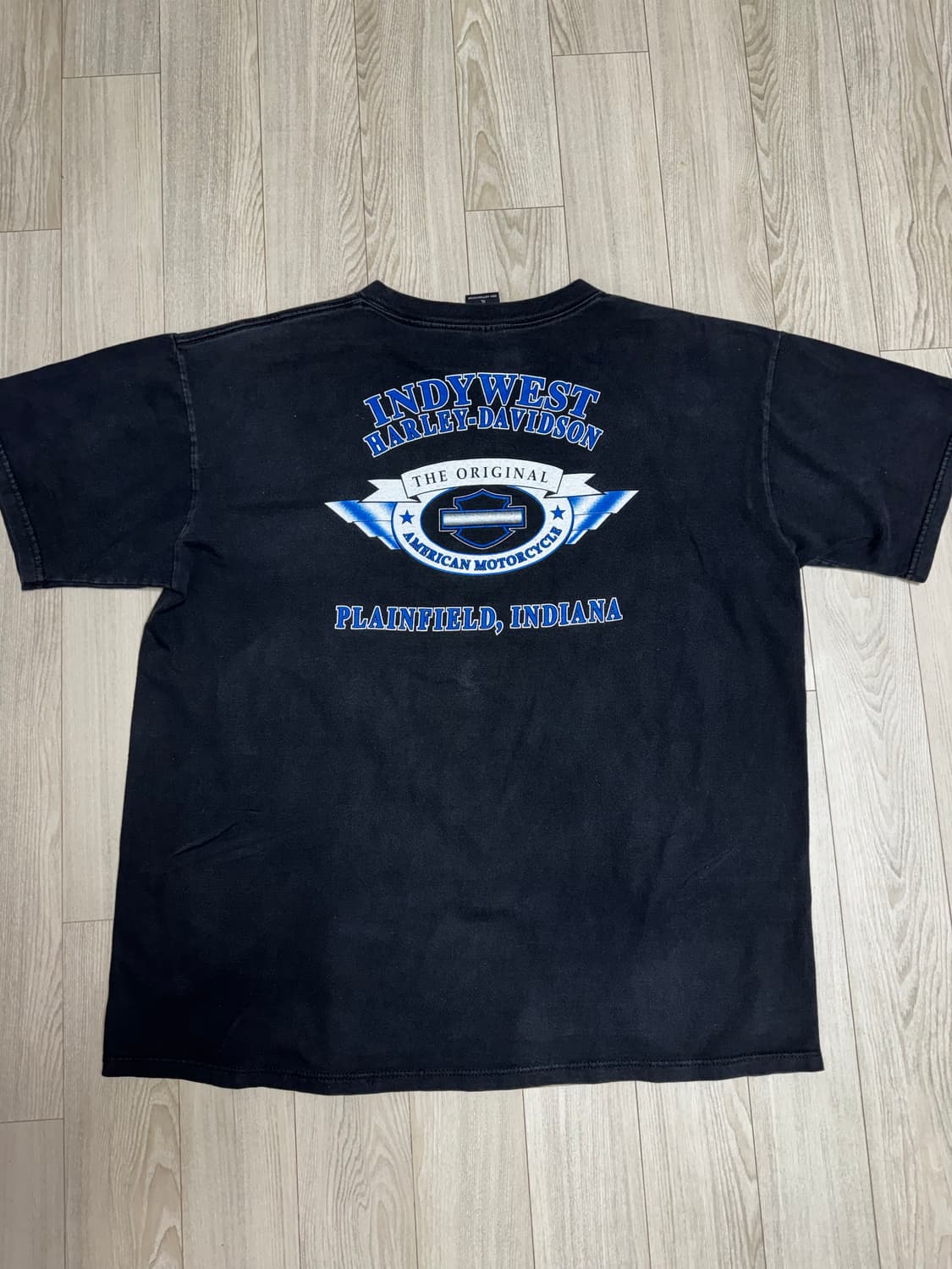 빈티지 할리데이비슨 라이트닝 티셔츠 상품이미지4