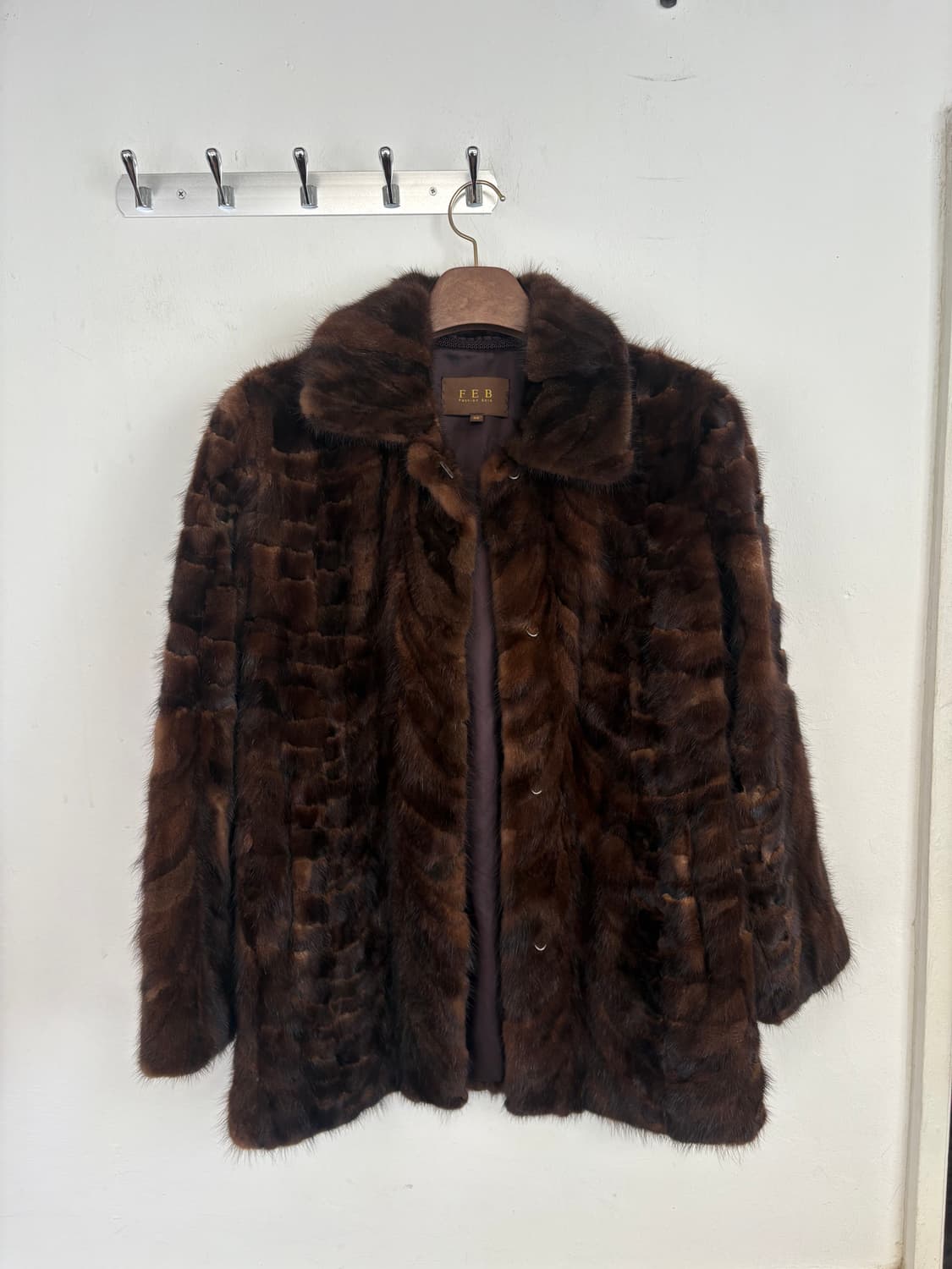 FEB 모피 자켓 상품이미지1