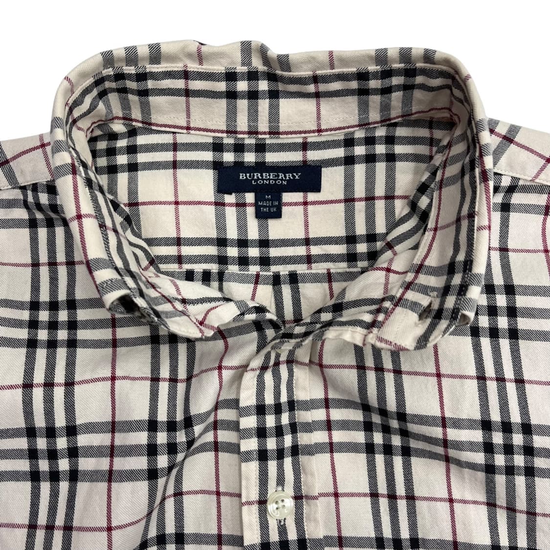 버버리 노바체크 셔츠 M 상품이미지5