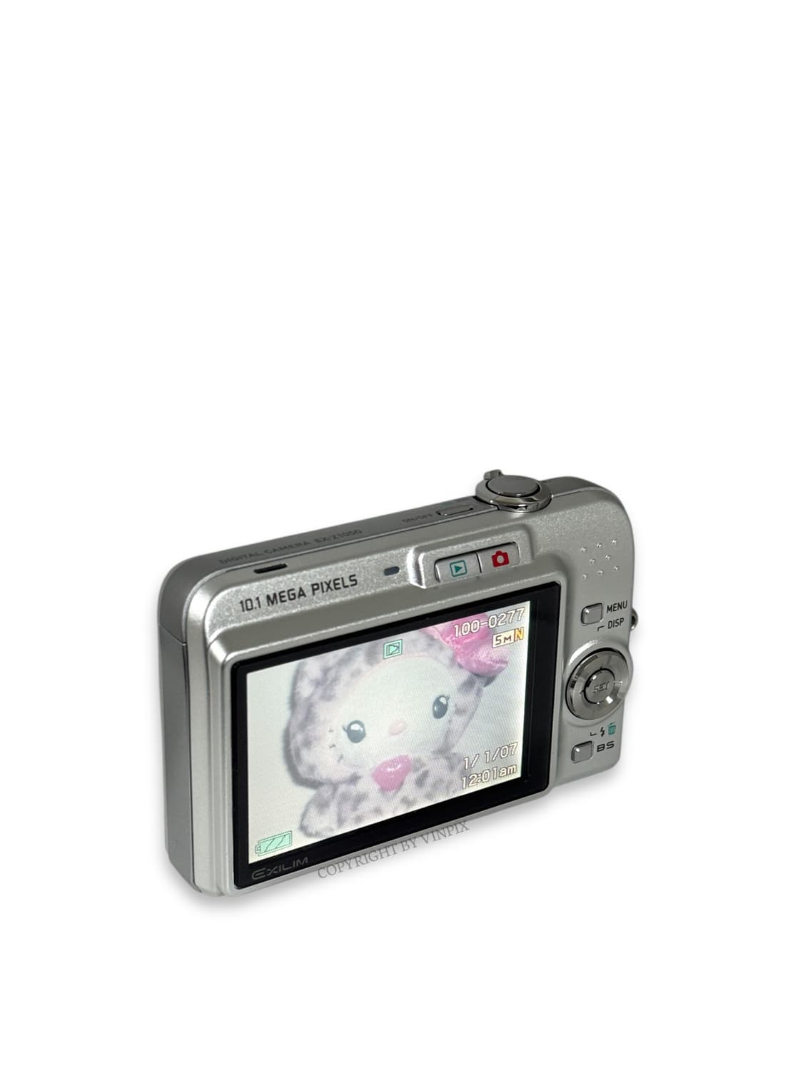 |르세라핌 은채 픽🩶| 카시오 엑슬림 z1050 디지털 카메라 디카 상품이미지9