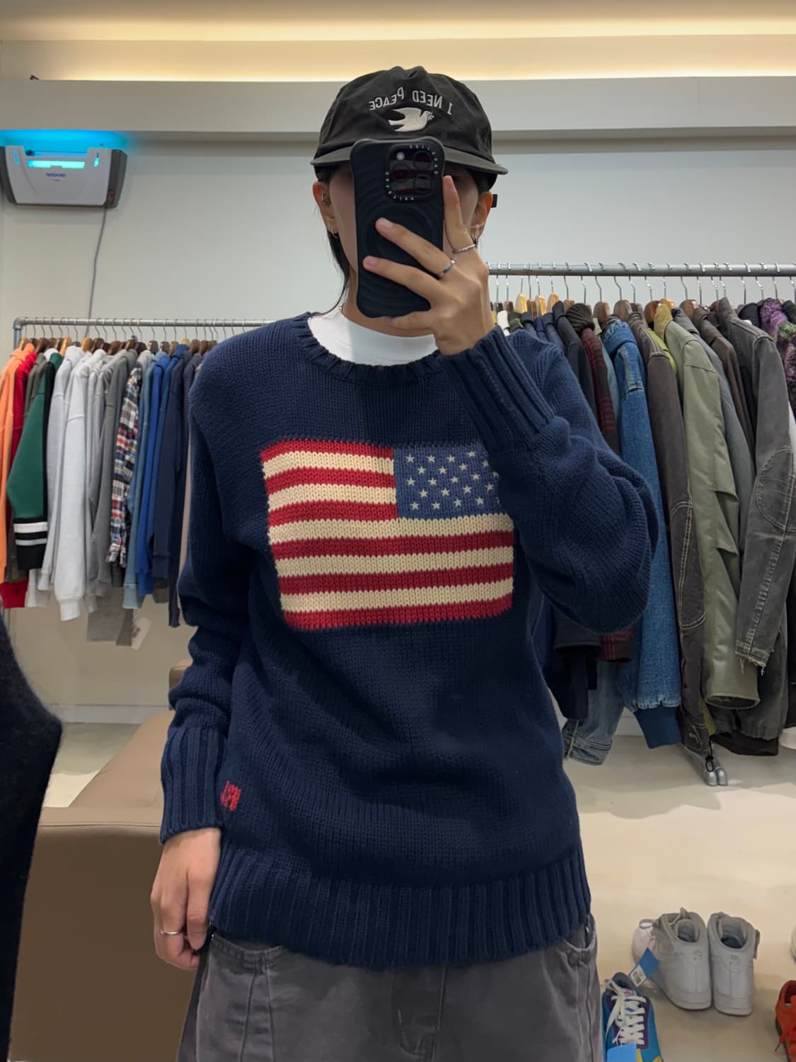 폴로 랄프로렌 성조기 니트 상품이미지5