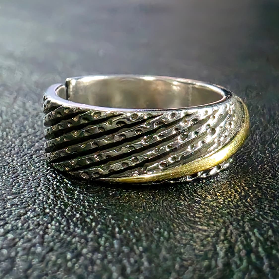 Altair 실버 남자 엔틱 빈티지 명품 별 유성 운석 반지 상품이미지2