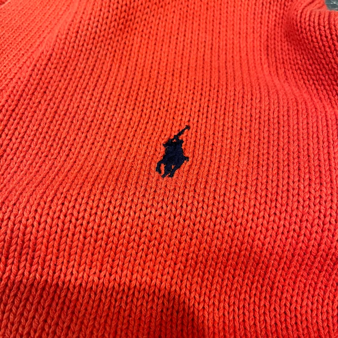 POLO 폴로 랄프로렌 오렌지 니트 가디건  상품이미지8