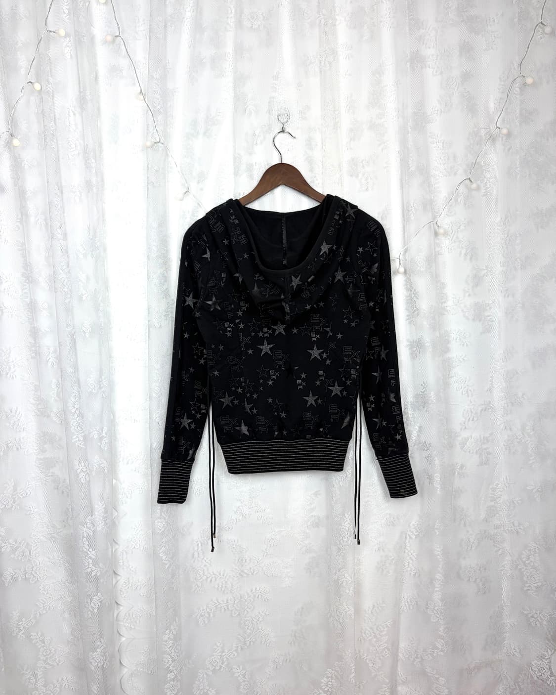 EXR Glitter Star Hooded Zip-Up 상품이미지5