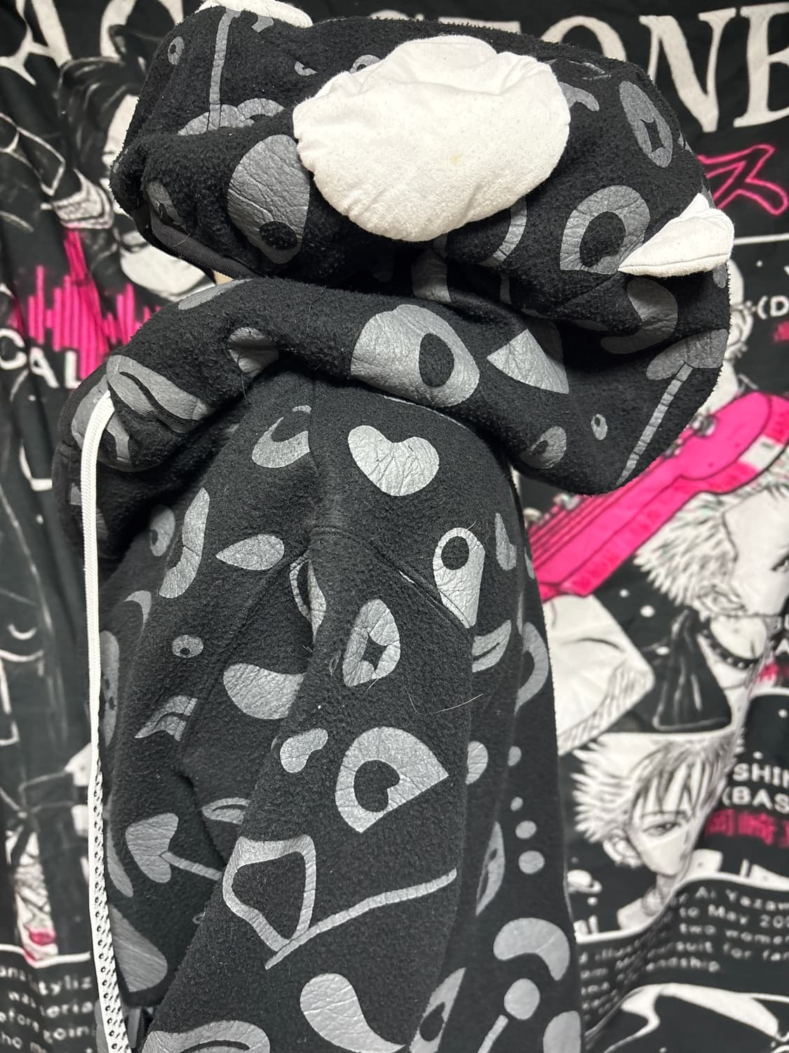 메르시보꾸 후드집업 캐릭터/갸루/y2k/펑크깔 상품이미지3