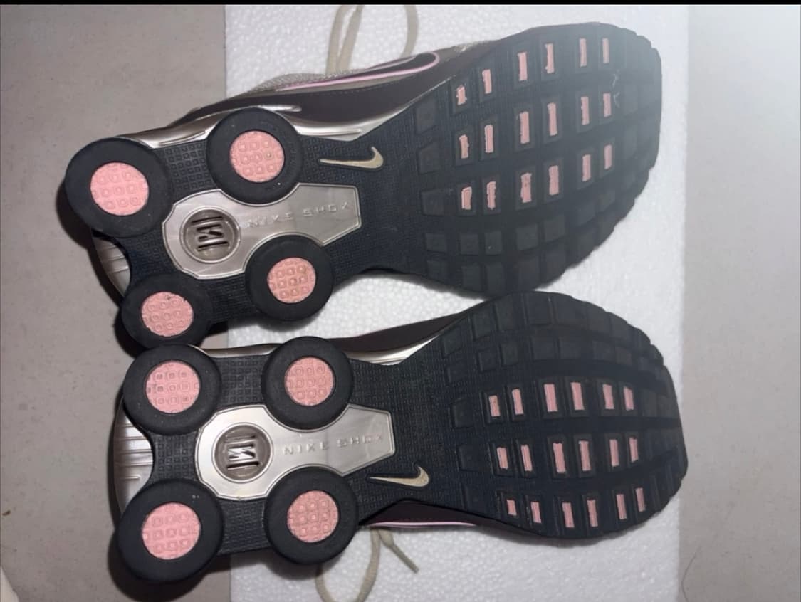 (빈티지) 나이키 샥스 운동화 브라운/핑크 240 상품이미지6