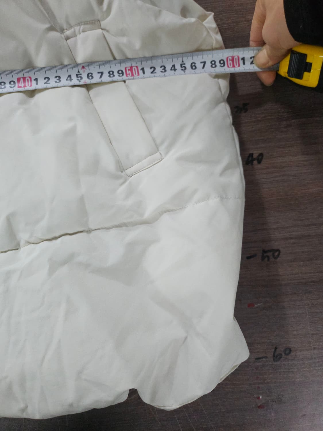 DYG 화이트 패딩 조끼   L 상품이미지5