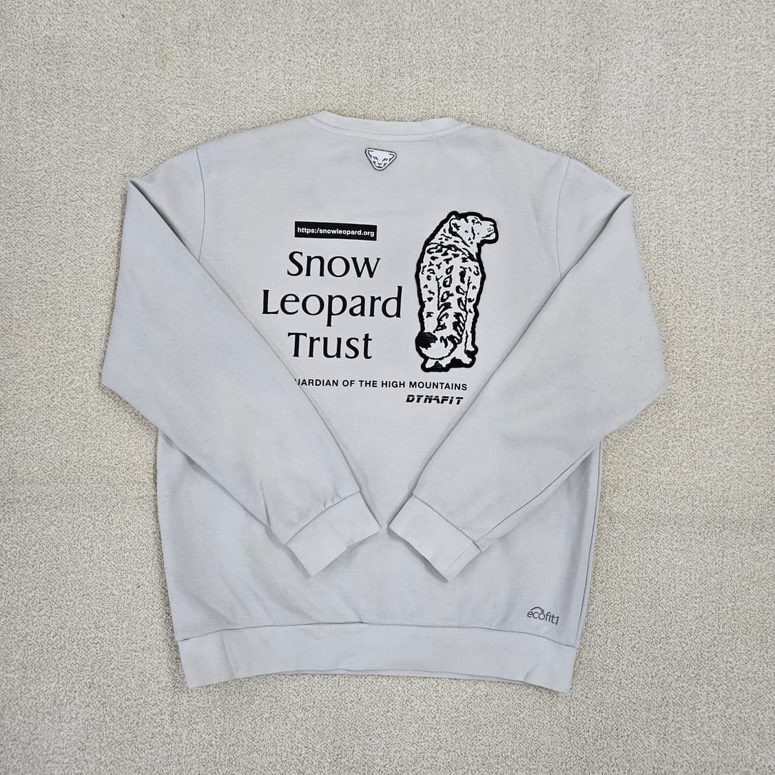 [100] 다이나핏 스노우 레오파드 트러스트 맨투맨 티셔츠1027JM1 상품이미지3