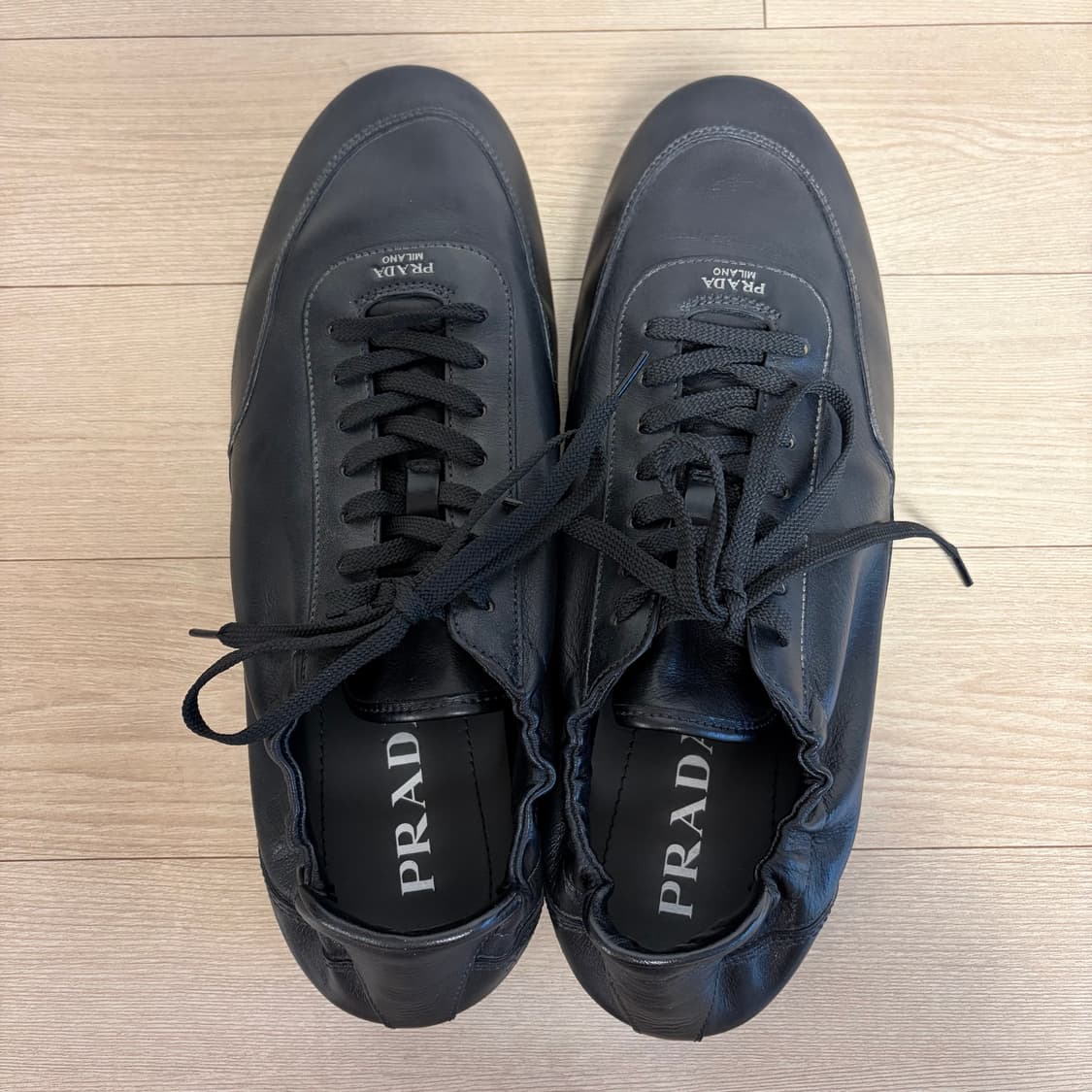 프라다 컬랩스 PRADA Collapse 레더 스니커즈 275 UK8.5 상품이미지5