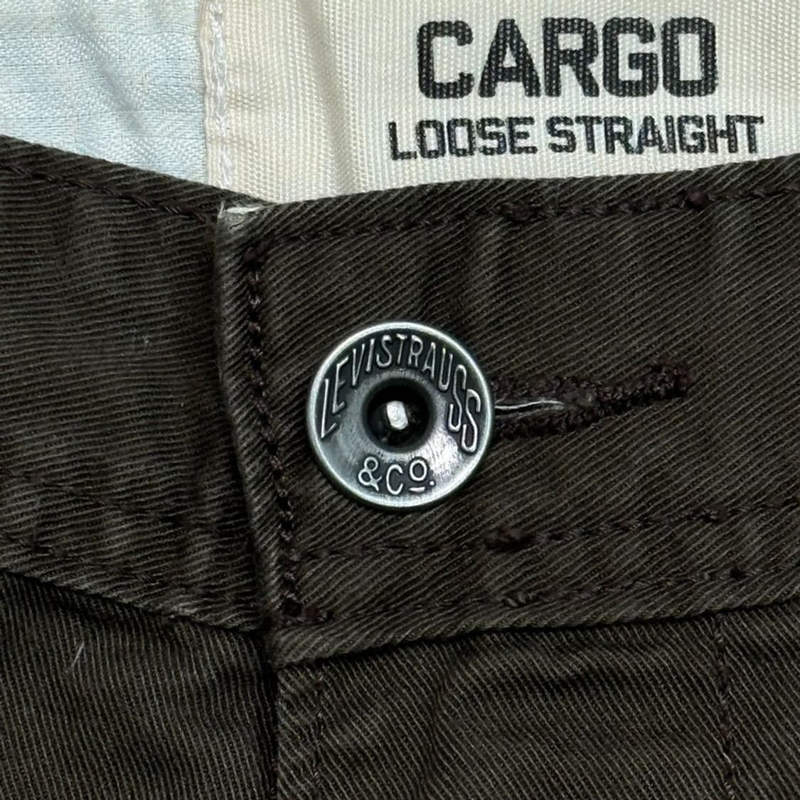 LEVI'S 브라운 카고 팬츠 30X30 상품이미지2