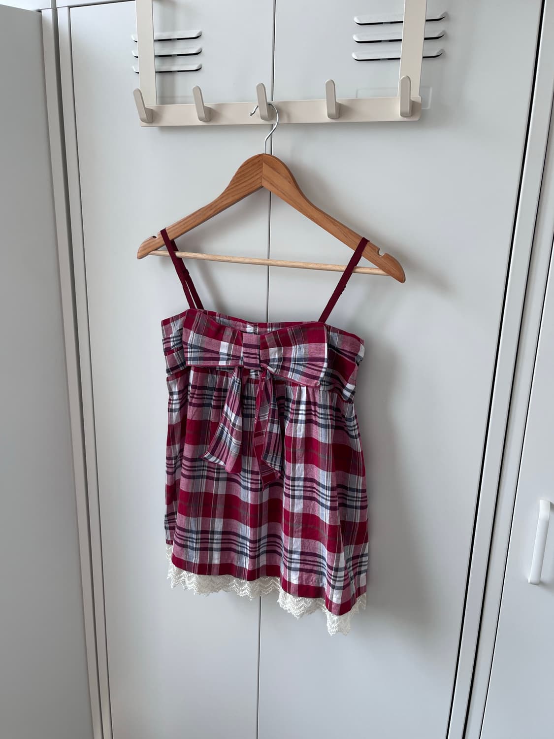 Olive de olive 올리브데올리브 로걀 리본 체크 뷔스티에 상품이미지2