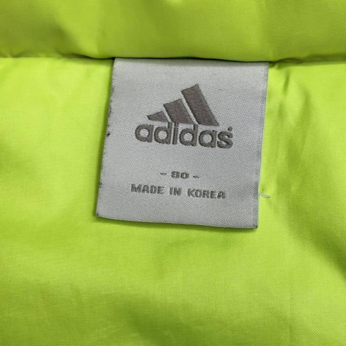 ADIDAS 형광 윈드브레이커 자켓 90 상품이미지4