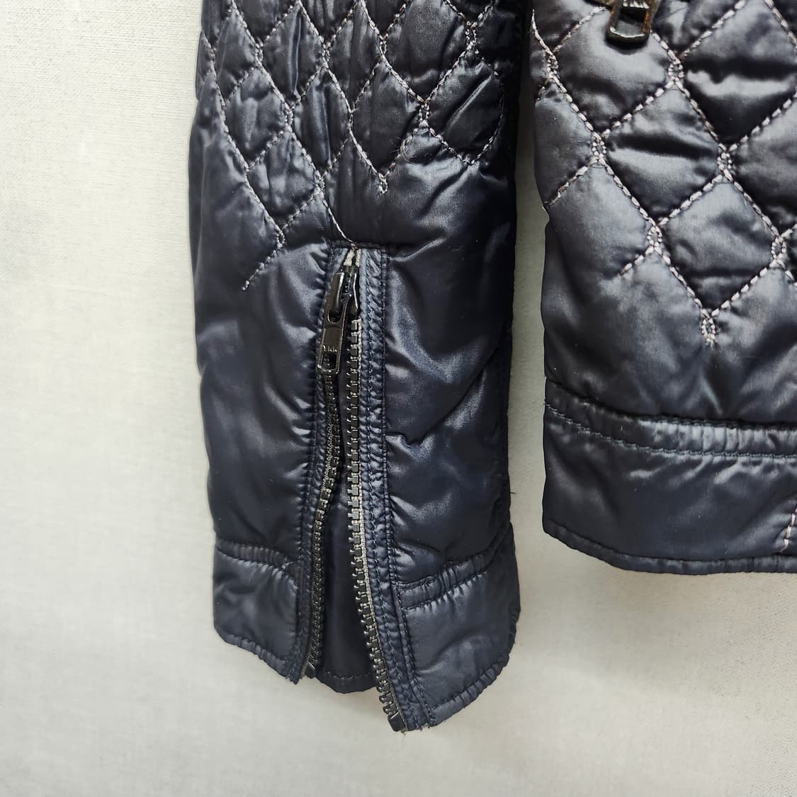 디젤 락 보위 다이아몬드 퀄팅 라이더 자켓 L(L) 상품이미지4