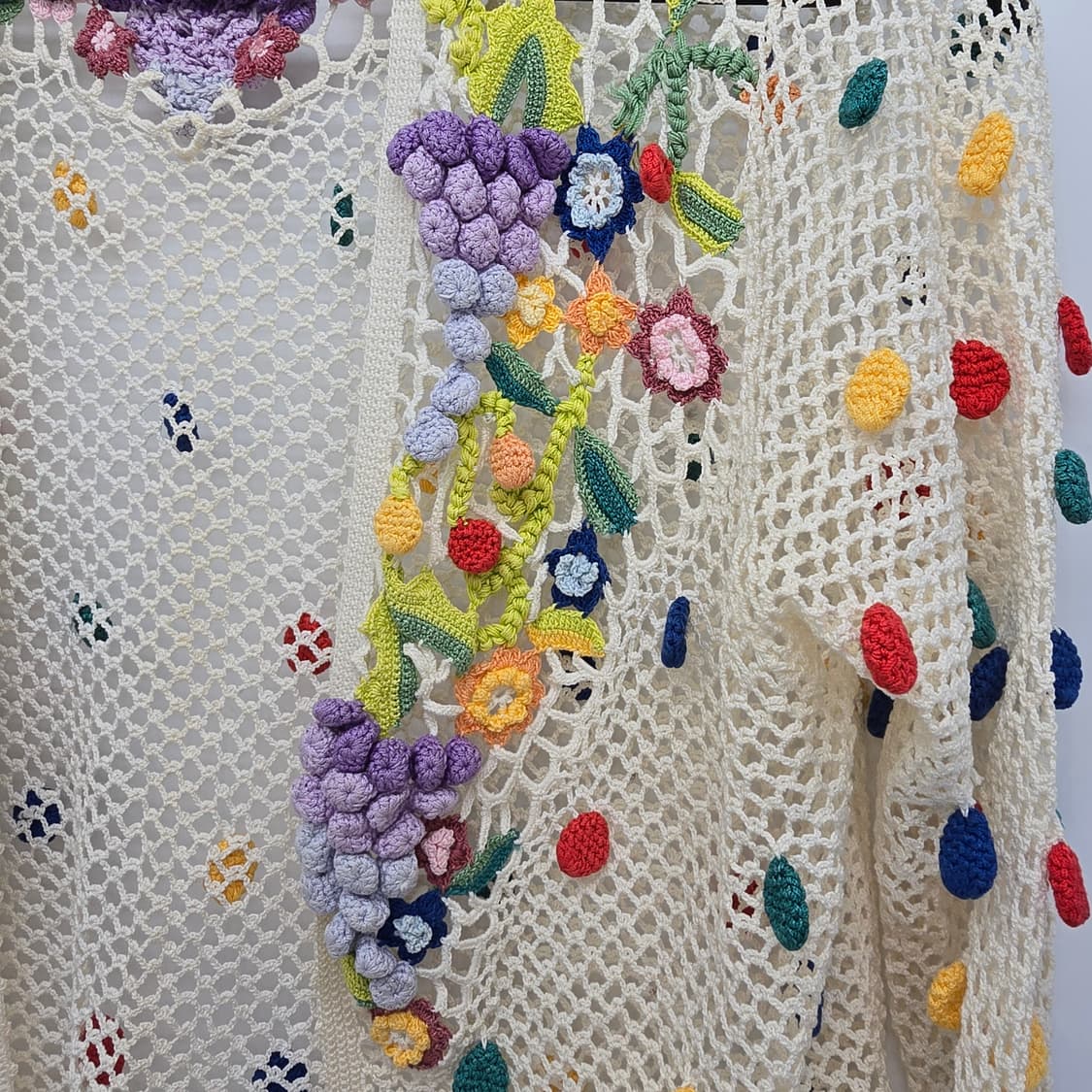 빈티지 크로쉐 니트 가디건 상품이미지8