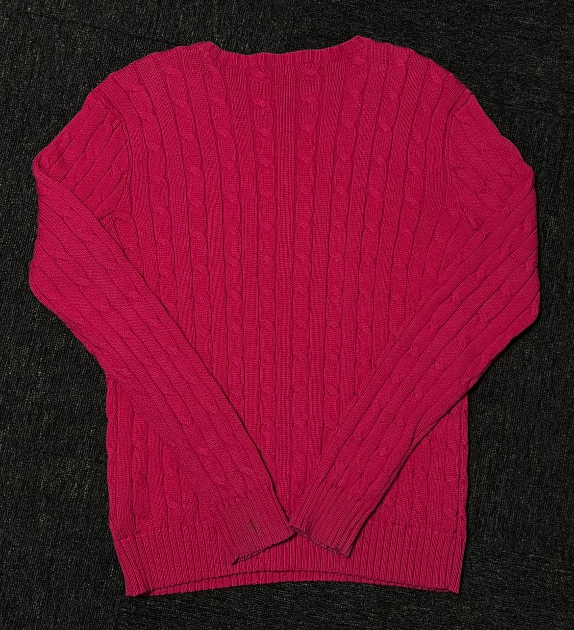 폴로 랄프로렌 케이블 니트 크루넥 스웨터 상품이미지2