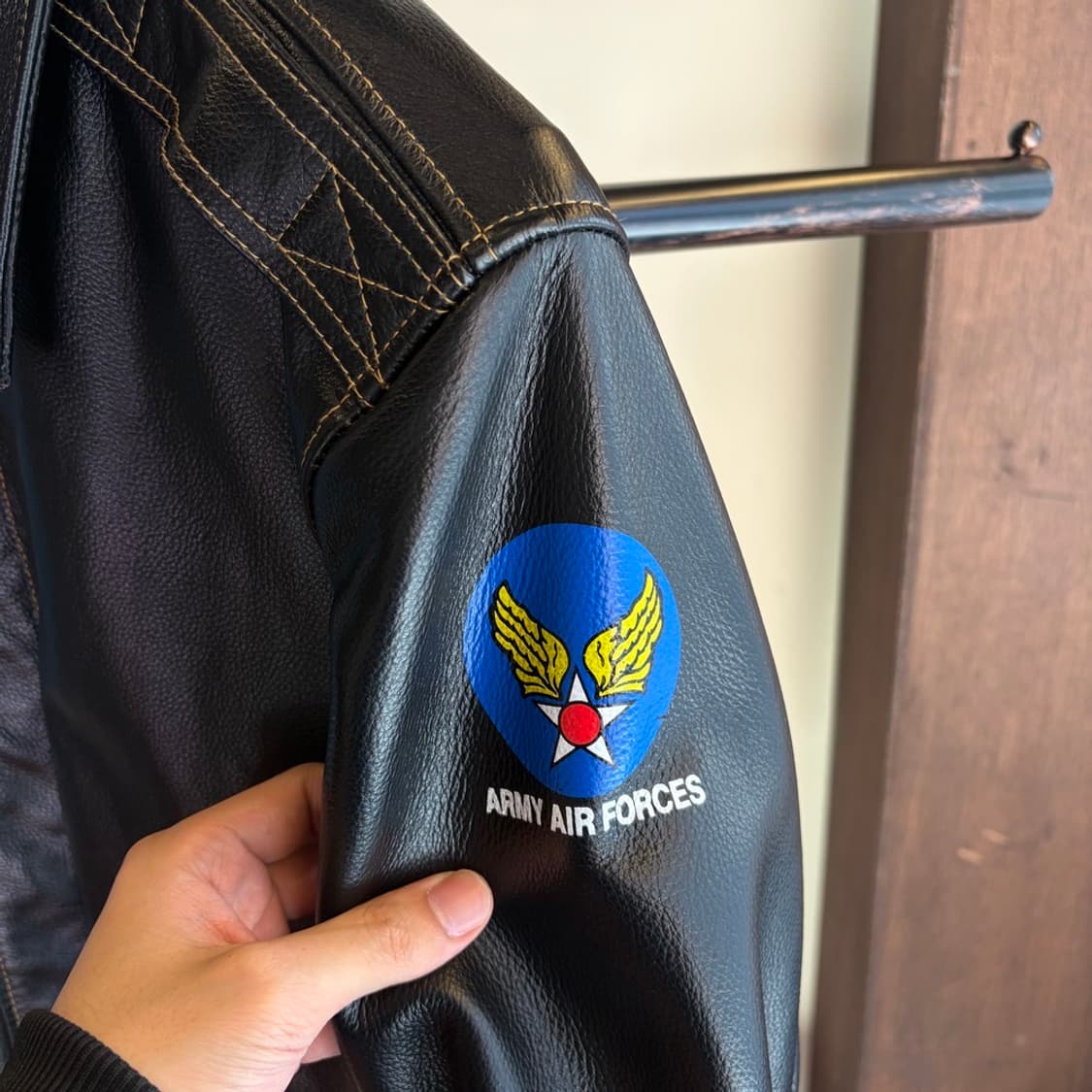 15316 - WILLIS & GEIGRE TYPE A-2 레더 자켓 상품이미지3