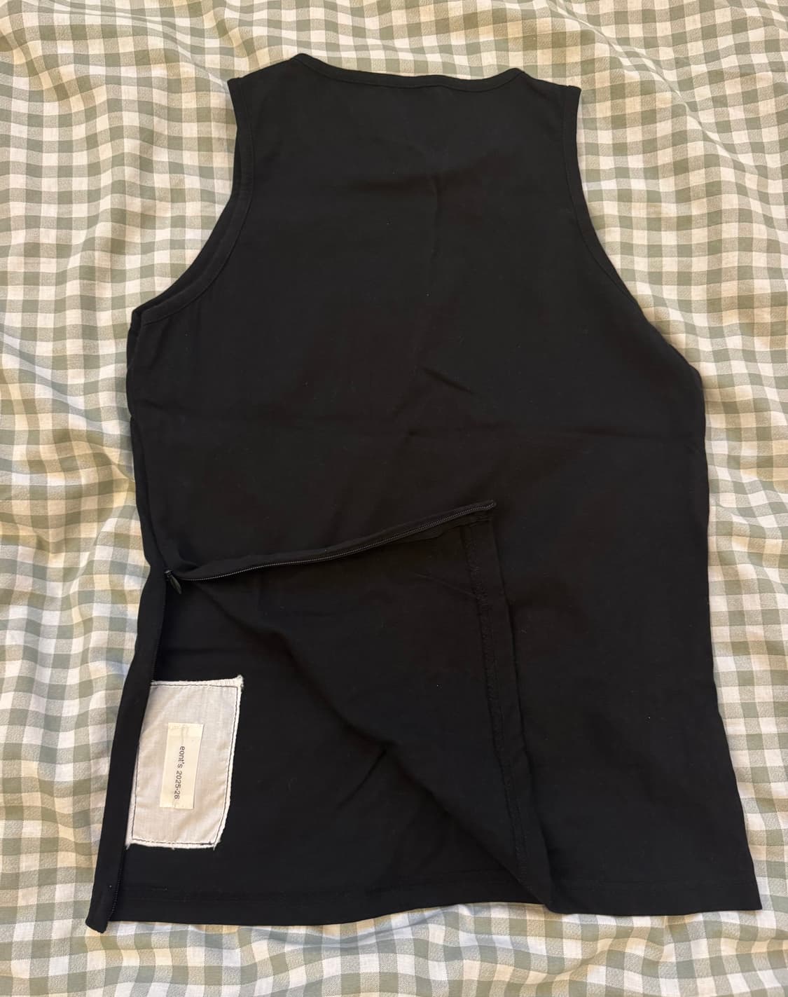 Eonts Side Zipper Cotton Top 상품이미지4