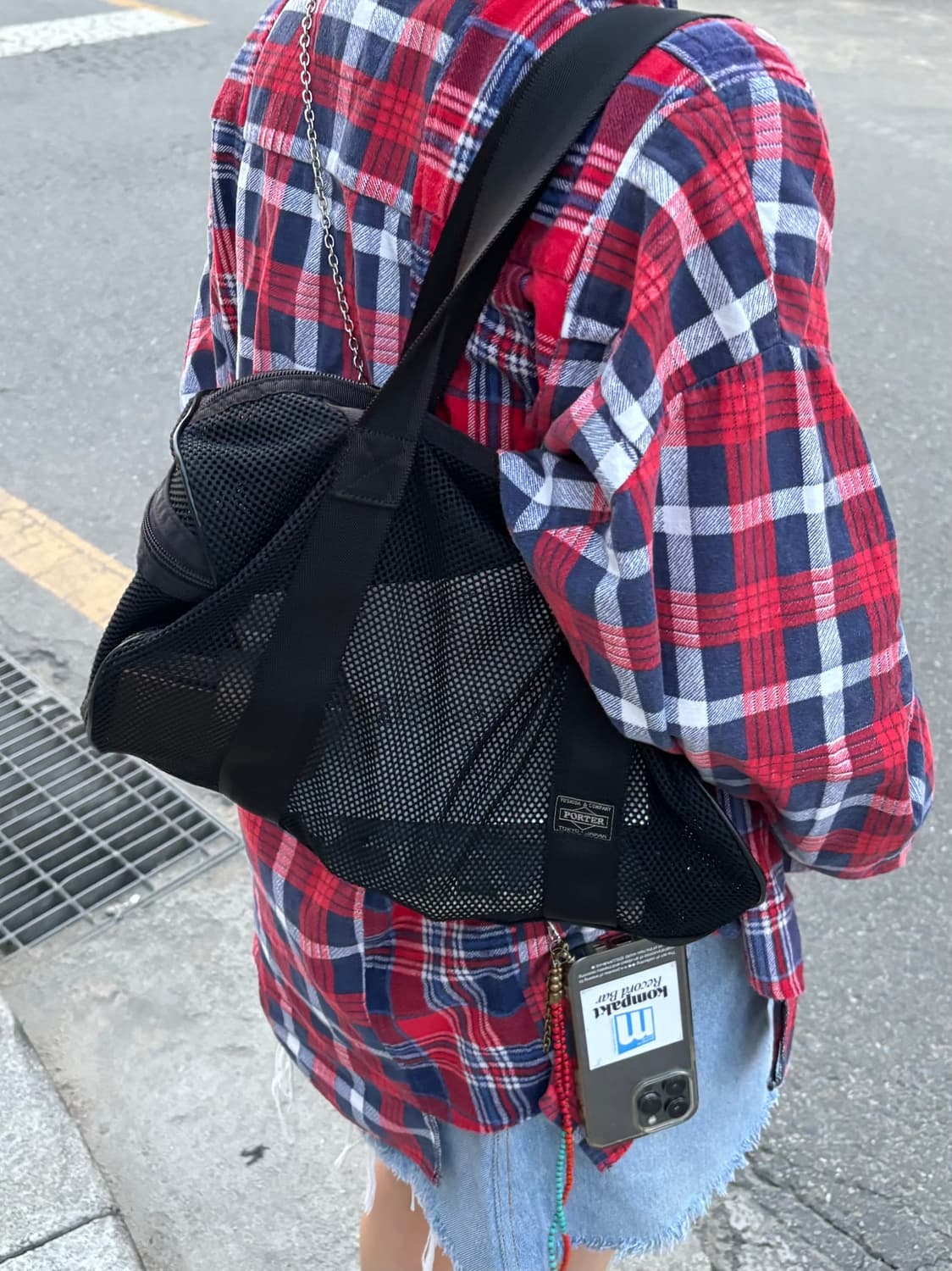 PORTER-MESH BOSTON BAG(Navy) 상품이미지3