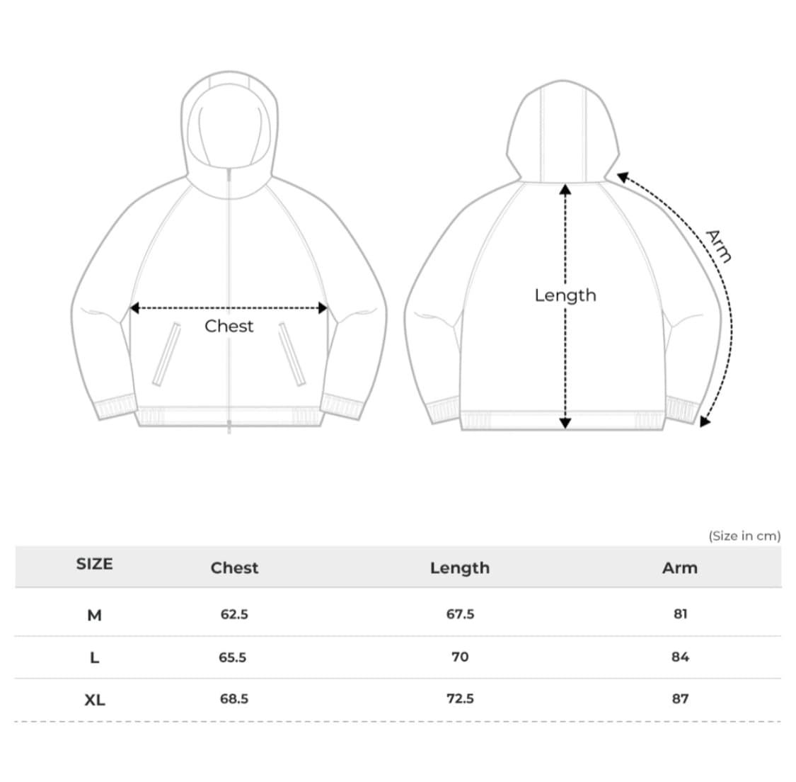 (새상품)위캔더스. 브러쉬 데님 후디 집업_M 상품이미지7