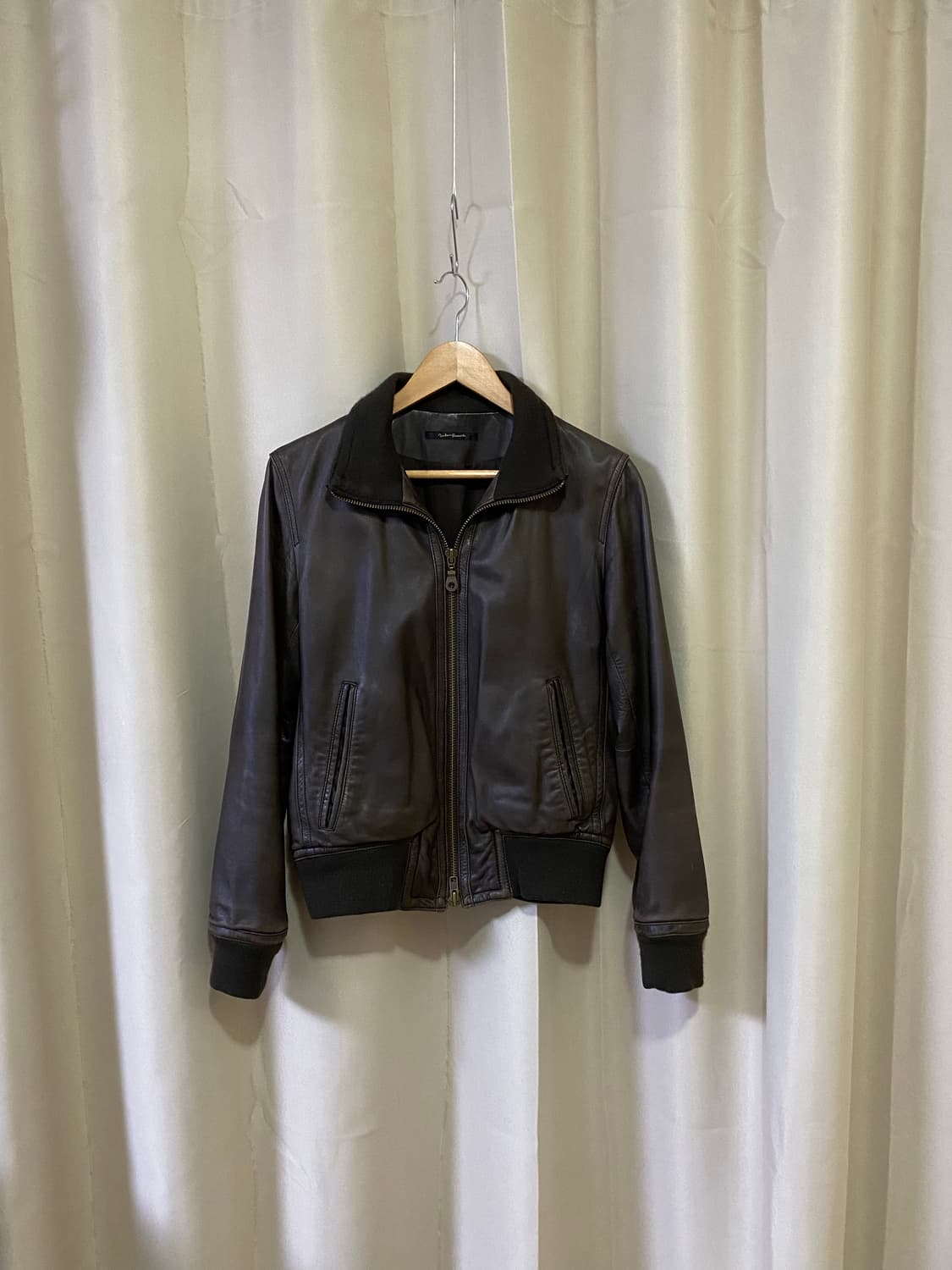 VTG leather jacket 상품이미지2